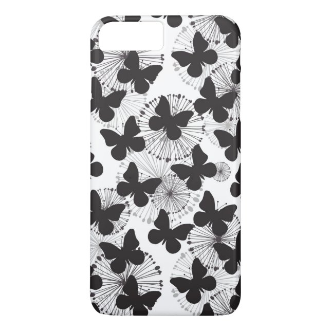 Funda De Case-Mate Para iPhone modelo de una mariposa (Reverso)