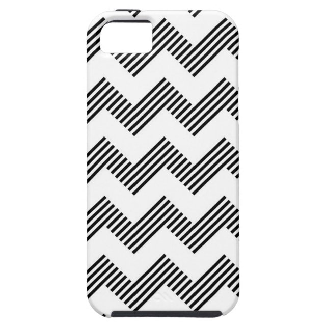 Funda De Case-Mate Para iPhone Modelo de zigzag geométrico (Atrás)