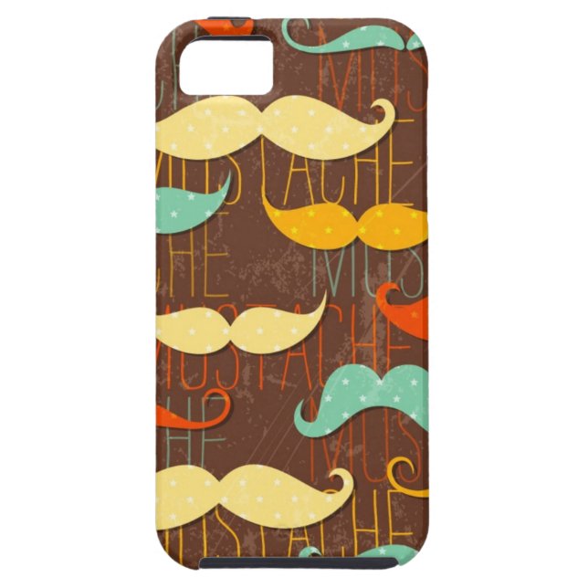 Funda De Case-Mate Para iPhone Modelo del bigote (Atrás)