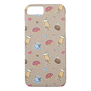 Funda Para iPhone 8/7 Modelo del café