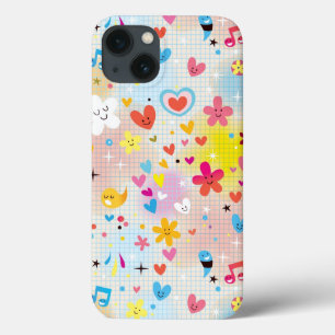 Funda Para iPhone 13 modelo del dibujo animado de la diversión