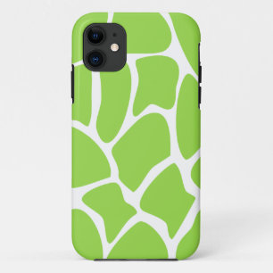 Funda Para iPhone 11 Modelo del estampado de girafa en verde de cal