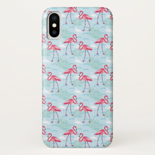 Funda De Case-Mate Para iPhone Modelo del flamenco (Reverso)
