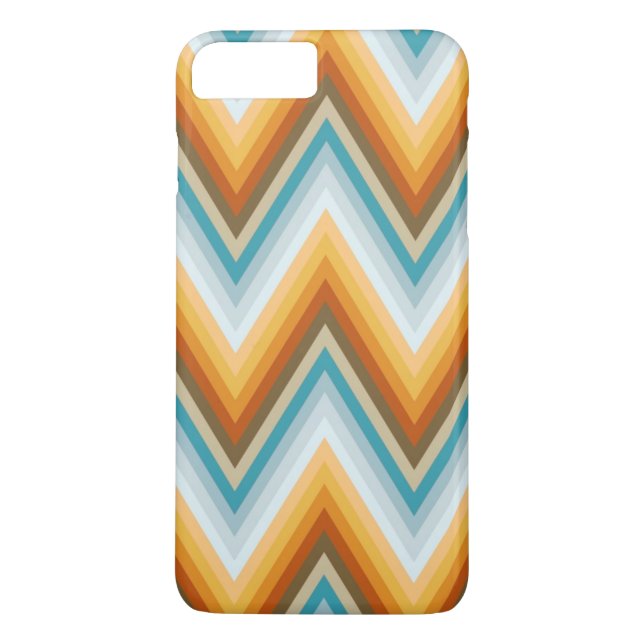 Funda De Case-Mate Para iPhone Modelo del fondo de Chevron (Reverso)