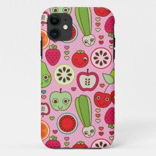 Funda Para iPhone 11 modelo del ilustracion de la cocina de la fruta