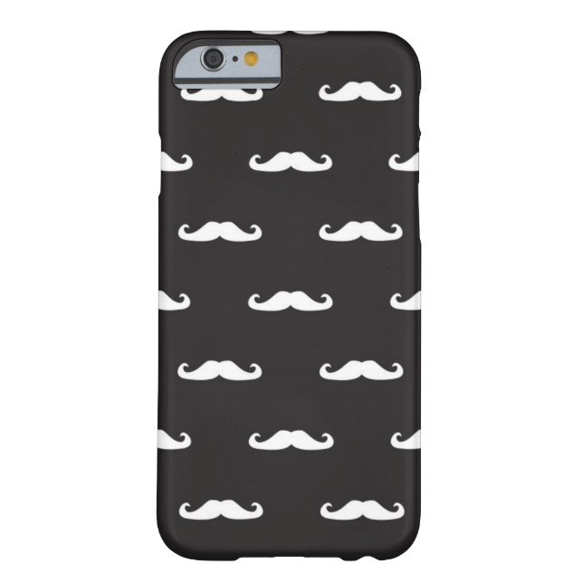 Funda De Case-Mate Para iPhone Modelo del inconformista del bigote (Reverso)