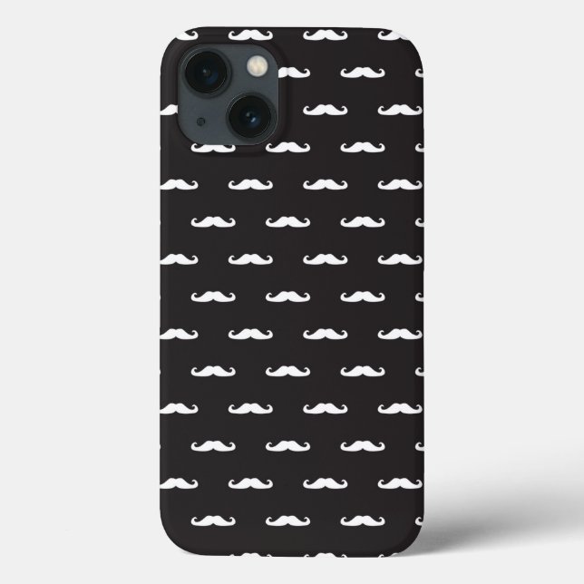 Funda De Case-Mate Para iPhone Modelo del inconformista del bigote (Reverso)
