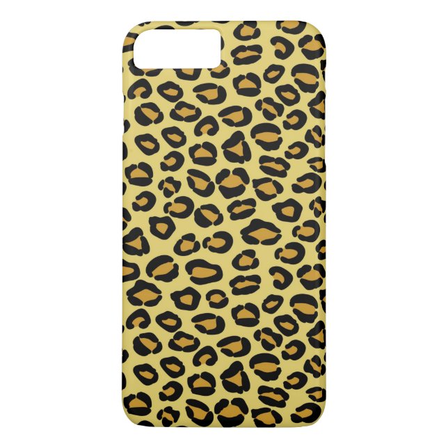 Funda De Case-Mate Para iPhone Modelo del leopardo (Reverso)