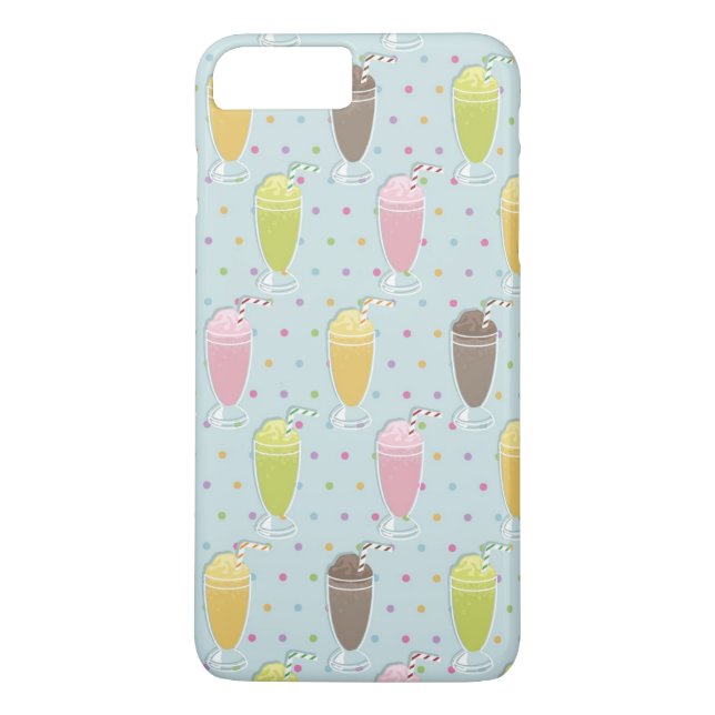 Funda De Case-Mate Para iPhone Modelo del Milkshake (Reverso)