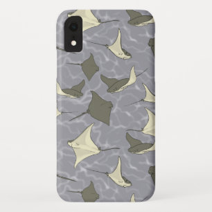 Funda Para iPhone XR Modelo del océano de la pastinaca de Cownose