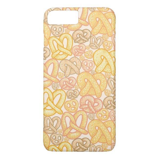 Funda De Case-Mate Para iPhone Modelo del pretzel (Reverso)