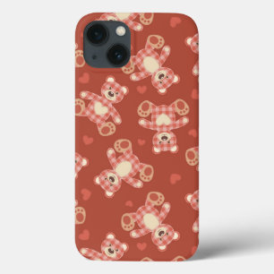 Funda Para iPhone 13 modelo del remiendo del oso