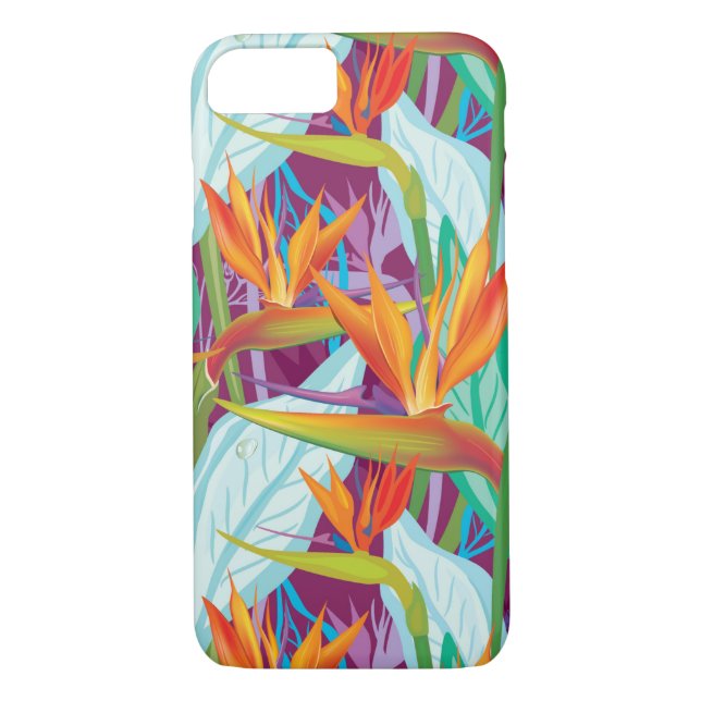Funda De Case-Mate Para iPhone Modelo del Strelitzia (Reverso)