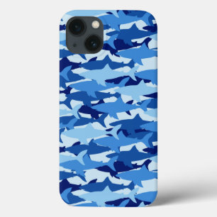 Funda Para iPhone 13 Modelo del tiburón azul