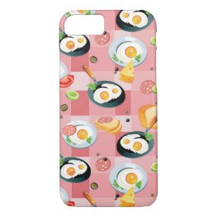 Funda Para iPhone 8/7 Modelo del tomate y de los huevos fritos