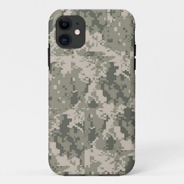 Funda De Case-Mate Para iPhone Modelo digital ACU Camo Camouflage IPHONE 5 Funda (Reverso)