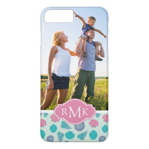 Funda Para iPhone 8 Plus/7 Plus Modelo en colores pastel el   del Seashell su foto