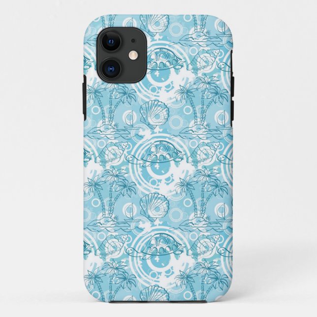 Funda De Case-Mate Para iPhone modelo exótico del océano (Reverso)