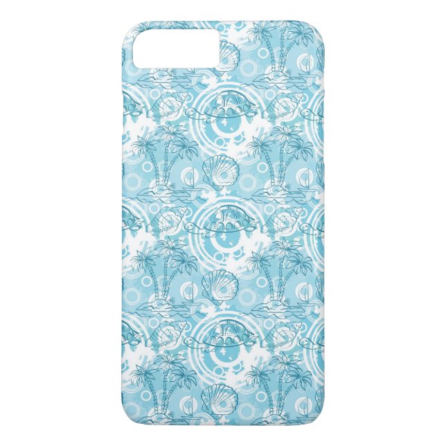 Funda De Case-Mate Para iPhone modelo exótico del océano (Reverso)