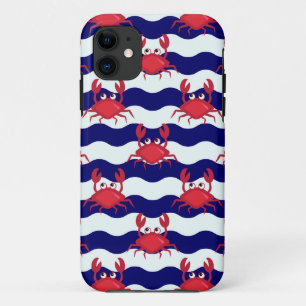 Funda Para iPhone 11 Modelo feliz de los cangrejos