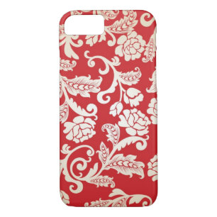 Funda Para iPhone 8/7 Modelo floral del fondo del damasco