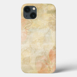 Funda Para iPhone 13 modelo floral del fondo del grunge del arte