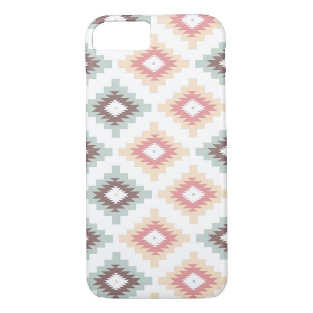 Funda De Case-Mate Para iPhone Modelo geométrico en estilo azteca (Reverso)