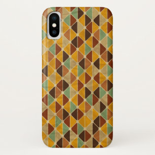 Funda Para iPhone X Modelo geométrico retro 3 2