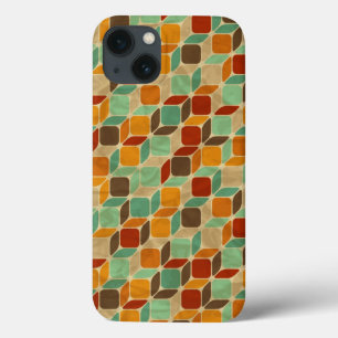 Funda Para iPhone 13 Modelo geométrico retro 4