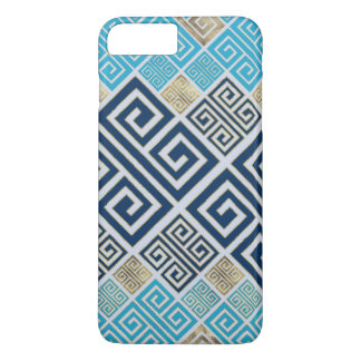 Funda Para iPhone 8 Plus/7 Plus Modelo griego del meandro - ornamento dominante