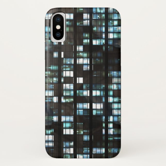 Funda De Case-Mate Para iPhone Modelo iluminado de las ventanas (Reverso)