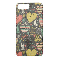 Modelo lindo de los conejitos del amor con los