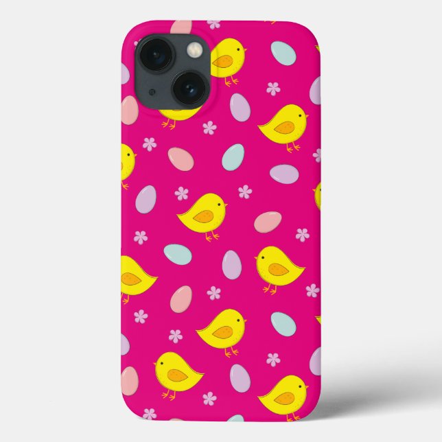 Funda De Case-Mate Para iPhone Modelo lindo de Pascua con el fondo adaptable (Reverso)