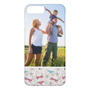 Funda Para iPhone 8 Plus/7 Plus Modelo lindo del extracto del verano de la foto de