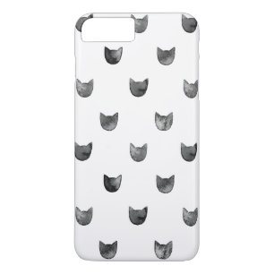 Funda Para iPhone 8 Plus/7 Plus Modelo lindo elegante femenino del gato