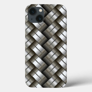 Funda Para iPhone 13 Modelo metalizado tejido