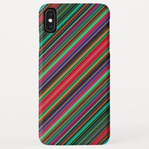 Funda Para iPhone XS Max Modelo multicolor colorido hermoso de la raya