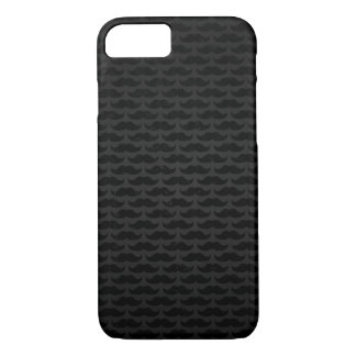 Funda Para iPhone 8/7 Modelo negro y gris del bigote