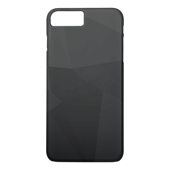 Funda De Case-Mate Para iPhone Modelo poligonal oscuro (Reverso)