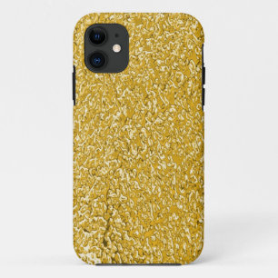 Funda Para iPhone 11 Modelo PURO de la salpicadura del ORO + su texto