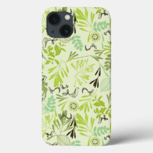 Funda Para iPhone 13 modelo que exhibe pequeños pájaros de bebé