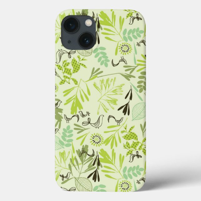 Funda De Case-Mate Para iPhone modelo que exhibe pequeños pájaros de bebé (Reverso)