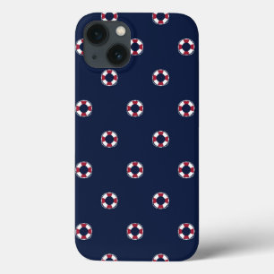 Funda Para iPhone 13 Modelo rojo y blanco de la boya