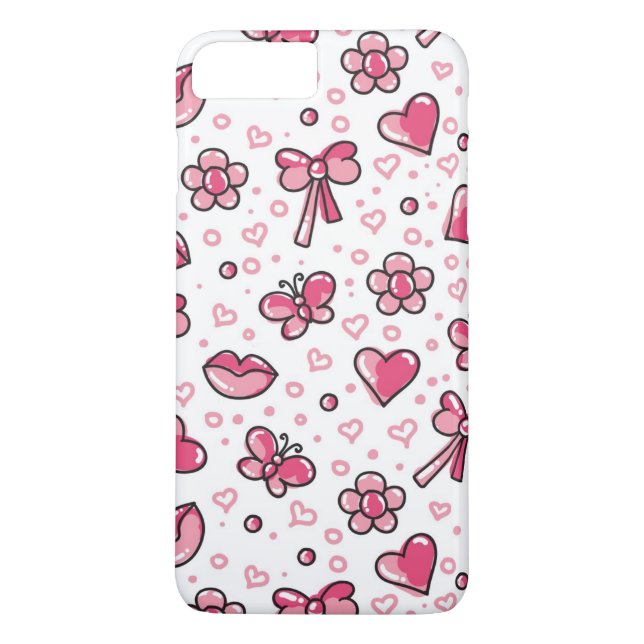 Funda De Case-Mate Para iPhone modelo romántico (Reverso)