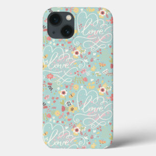Funda Para iPhone 13 Modelo romántico brillante moderno