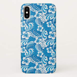 Funda Para iPhone X Modelo tropical del hibisco