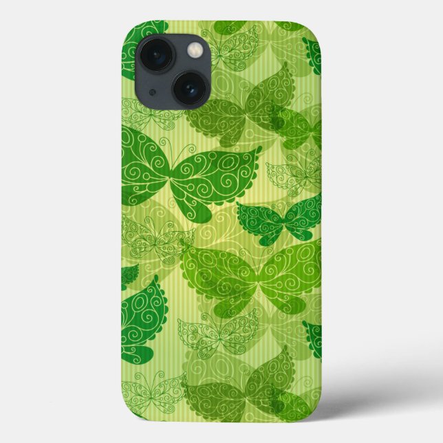 Funda De Case-Mate Para iPhone Modelo verde de la primavera (Reverso)