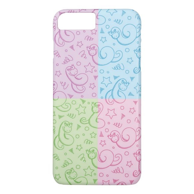 Funda De Case-Mate Para iPhone modelos con las serpientes (Reverso)