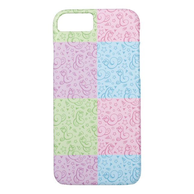 Funda De Case-Mate Para iPhone modelos con las serpientes (Reverso)
