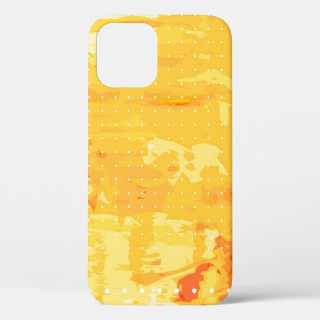 Funda De Case-Mate Para iPhone Modern abstract background of bright brush strokes (Reverso )